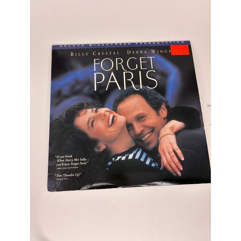 Forget Paris LaserDisc 1995 Comedy Romance Deluxe Widescreen Castle Rock